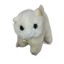 Vtg Gund Collectors Classic Plush Kitty Cat Stuffed Animal White 1988 8&quot; - £9.44 GBP
