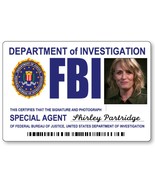 MARY WINCHESTER FBI SUPERNATURAL PIN NAME BADGE &amp; BUTTON HALLOWEEN COSPL... - $324.07 MXN