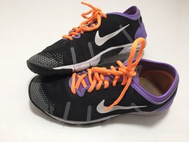 NIKE Lunarelement Women’s Black Purple Running Training Shoes Sz 8 US 61... - £18.98 GBP