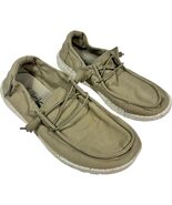 Hey Dude women&#39;s Wendy Grey Canvas Khaki Slip-on Comfort Shoes 121413000... - €17,27 EUR