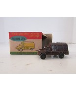 Vintage Miniature Hand Painted Antimony Yellow Oil Truck 1.75&quot; Japan wit... - €6,43 EUR