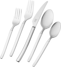 JA Henckels Opus Satin 5 Piece Stainless Steel Flatware Set, Service for... - $12.99