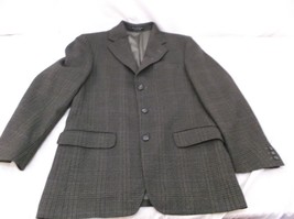 Andrew Fezza 100% Lambswool Brown Men&#39;s Suit Jacket 6715 - $26.95