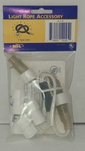 NATIONAL SPECIALTY LIGHTING Light Rope Accessory White Power Cord NL-001-N - $9.16
