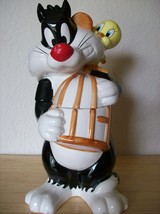 1993 Looney Tunes Sylvester &amp; Tweety Cookie Jar  - £47.18 GBP