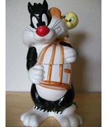 1993 Looney Tunes Sylvester &amp; Tweety Cookie Jar  - £47.96 GBP