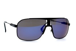 New Carrera 1043/S Matte Black Grey Blue Mirror Authentic Sunglasses - £99.29 GBP