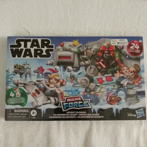 Star Wars Micro Force Advent Calendar 24 Figures 7 Stickers 4 Holiday Figure NEW - £15.97 GBP