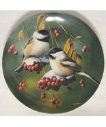 The Chickadee Collector Plate Kevin Daniel Knowles #17793C 1986 8 to 9 I... - £19.65 GBP