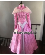 Sleeping Beauty Princess Aurora pink  cosplay costume Adult Women&#39;s Costume - £108.31 GBP