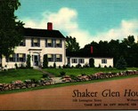 Shaker Glenn House Woburn Massachusetts MA UNP Unused Linen Postcard E1 - £2.41 GBP