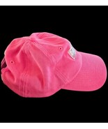 Tanglewood Manor Pink Cotton Polo Hat Ahead Supply Co Hook &amp; Loop Closure - £15.44 GBP