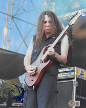 Scotti Hill Skid Row Guitarist signed autographed 8x10 photo proof Beckett COA. - £77.86 GBP