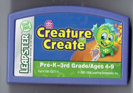 leapFrog Leapster Game Cart Creature Create Educational - £7.47 GBP