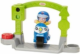Fisher-Price Little People Vehicle Police Motorcycle, Small - £58.97 GBP