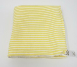 Carter's Child Of Mine Baby Receiving / Security Blanket Yellow & White Stripes - $23.75