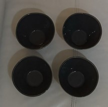 Crate And Barrel Marin Gray Set Of 4 Soup Cereal Bowls - $29.99