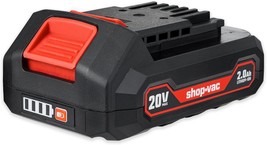 Shop-Vac 20V 2.0Ah Lithium-Ion Battery Pack, Compatible 20V Power Tools - £33.79 GBP