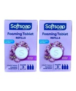 Lot of 2 Softsoap Hand Soap Tablets Sparkling Lavender, Refill Tablets 3... - $20.20 CAD