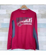 South Carolina Gamecocks Graphic Thermal Shirt Red Gray Waffle Knit Mens... - $17.81