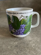 Christian World John 15:5 Vintage Coffee Mug  I am the Vine Ye are the B... - $18.99