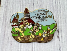Disney Pin Grand Floridian Resort & Spa Mickey Donald Goofy Collectible Pin - $17.99