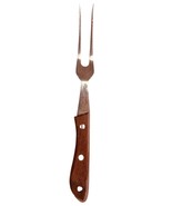 Vintage Prince Devonshire Japan, Meat Fork Stainless Steel Full Tang Woo... - $254.68 MXN