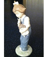 LLADRO NAO LITTLE GIRL HOLDING DOLL FIGURINE &quot;HUSH&quot; #545 - €42,67 EUR