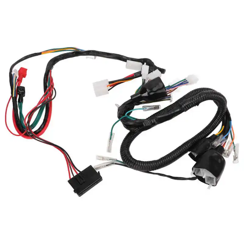 Engine t Harness Asion Proof Main Electrical Wiring Harness Reliable for Motorcy - $111.76