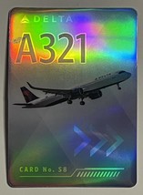 (Airline Collectibles) Delta Airlines - AIRBUS A321NEO - Pilot Trading Card - $30.00