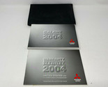 2004 Mitsubishi Galant Owners Manual Handbook Set with Case OEM I01B02014 - $27.22