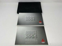 2004 Mitsubishi Galant Owners Manual Handbook Set with Case OEM I01B02014 - £21.41 GBP