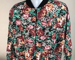 AVON VINTAGE FLORAL GARDEN&#39;S SIPPER JACKET LARGE - X LARGE NEW NOS 1990’... - £21.16 GBP