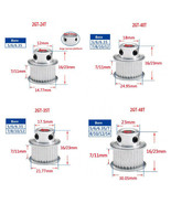 GT2 16-52T Timing Pulley 6/10mm Belt Synchronous Wheel Gear3D Printer Bo... - $4.93 CAD+