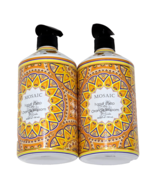 2 Pack Mosaic Hand Soap Orange Blossom 24.6oz. Orange Design Pump Top Bo... - $476.76 MXN