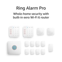 Ring Alarm Pro, 14-piece - built-in eero Wi-Fi 6 router and optional 24/7 - £388.72 GBP