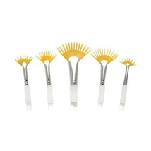 Royal and Langnickel Aqualon Wisp Fan Brush Set (Pack of 5)  - £33.65 GBP