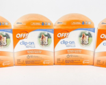 Off Clip On Refills Lot of 4 Each Pack Contains 2 Refills New - £26.71 GBP