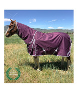 260 gm Lining &amp; Reflective Stripes with Boreas Purple Turnout Blanket 12... - €161,35 EUR