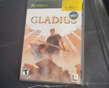 Gladius for Xbox Original/GAME + ARTWORK + BLOCKBUSTER  CASE / NO MANUAL - £6.30 GBP