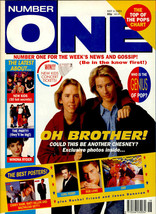 NUMBER ONE 1991 NKOTB BLUR LUKE PERRY THE PARTY JENNIFER ANISTON CHESNEY... - £20.33 GBP