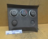 08-10 Nissan Rogue Temperature AC Climate 27500JM00A Control 729-10f8 bx1  - $11.99
