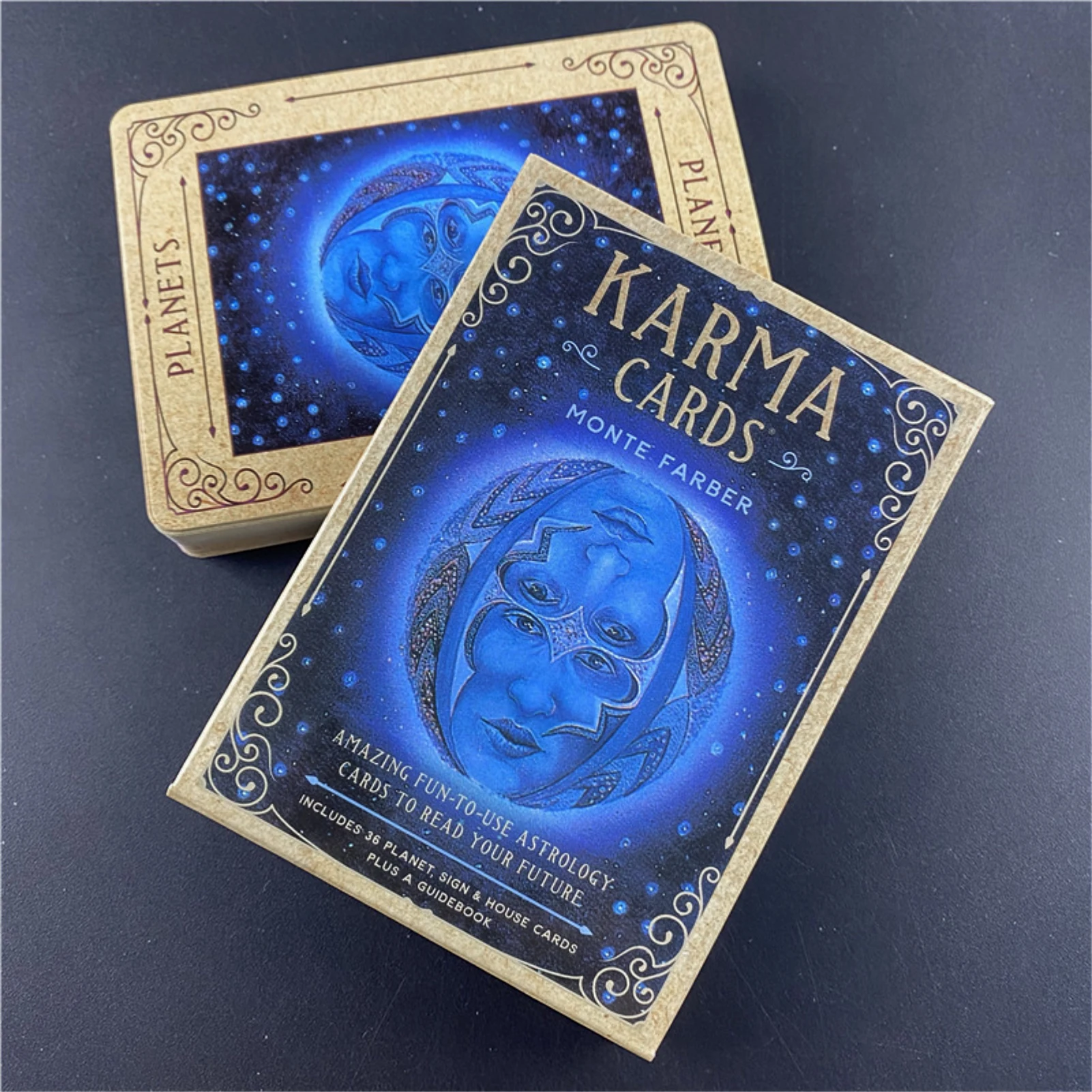Play Karma Cards Monte Farber Tarot Cards Full English Playing Tarot Cards Game  - £23.25 GBP