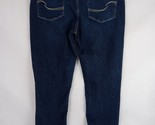Signature Levis Strauss Modern Slim Distressed Whiskered Embroidered Jea... - $14.54