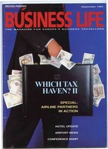 British Airways Business Life Magazine September 1993 Which Tax Haven  - £13.96 GBP