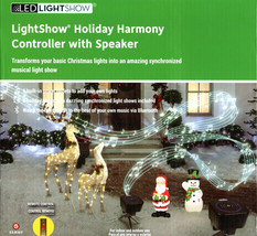 GEMMY LED LIGHTSHOW 881175 HOLIDAY HARMONY CONTROLLER W/SPEAKER - COOL! ... - £39.30 GBP