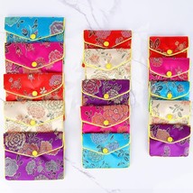 LETURE Jewelry Silk Purse Pouch Gift Bags, Small Travel 5&quot;D x 2&quot;W x 5&quot;H - €18,84 EUR