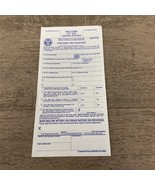 2000&#39;s Unused Custom Declaration Form Treasury &amp; US Customs Service - €17,25 EUR
