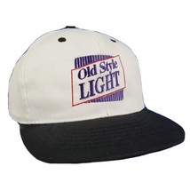 Old Style Light Beer Strapback Hat Cap Embroidered Cotton Twill Heileman&#39;s Lager - £11.18 GBP