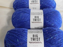 Big Twist Fleck Pool Party lot of 3 Dye lot CNE1234023 - £14.93 GBP